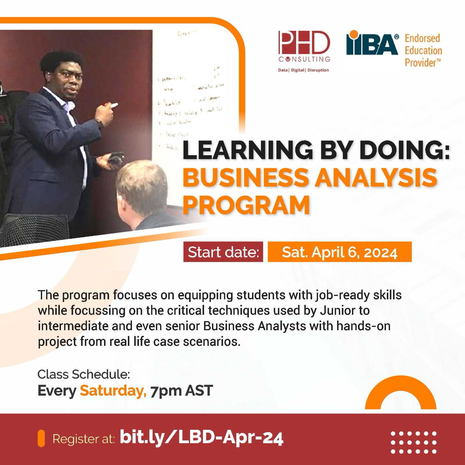 Learning by Doing  Business Analysis Program – April 2024